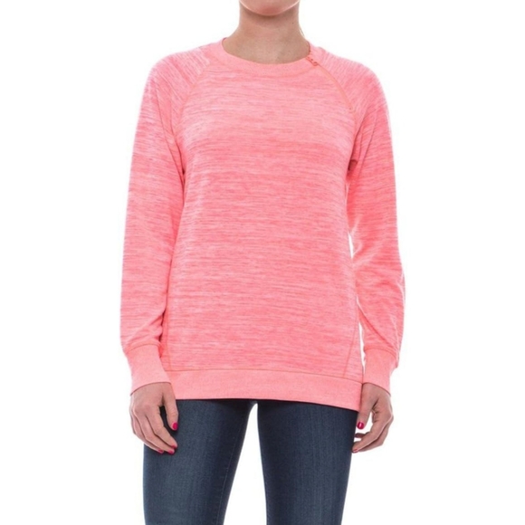 Tops - Gerry asymmetrical long sleeve desert rose shirt | NWT | Size Small